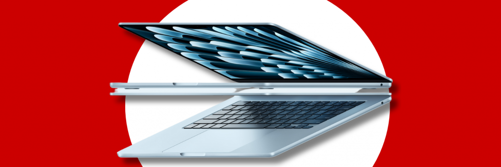 macbook air m4 na zdjęciu