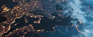 internet na Europę zdjęcie satelitarne